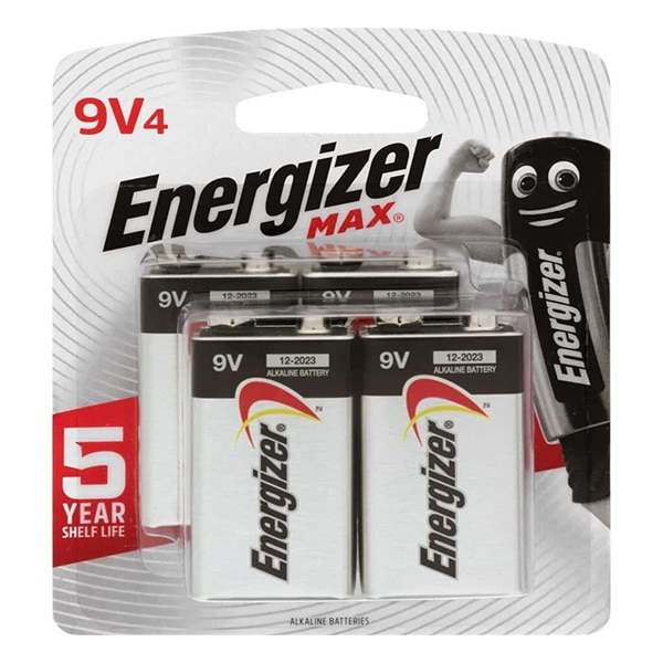 BATTERY 9V ALKALINE TWIN PACK *