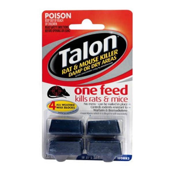 RODENTICIDE TALON WAX BLOCKS 72G