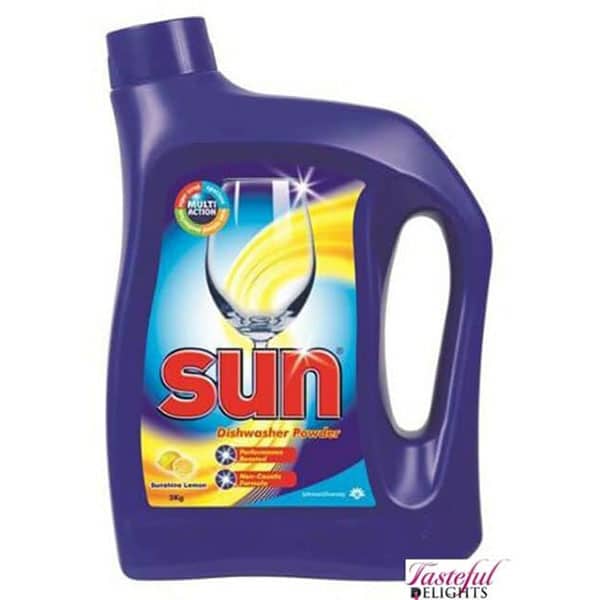 POWDER DISHWASHING 3KG LEMON SUN
