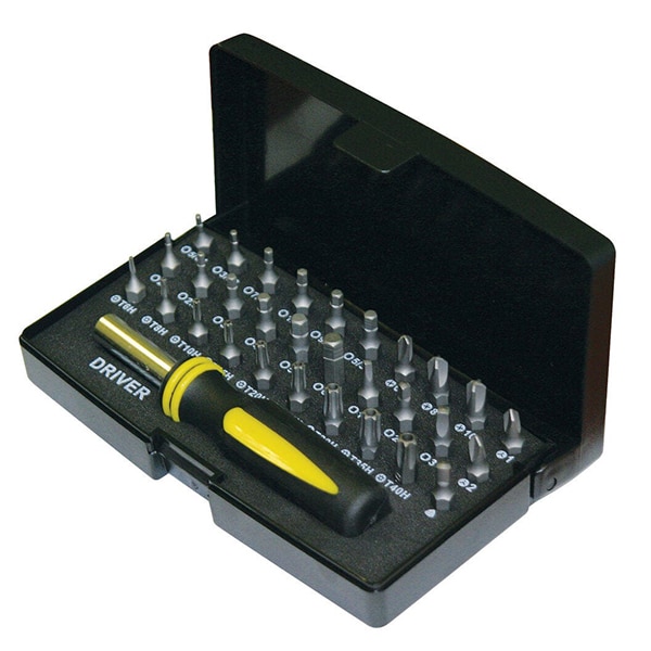 BIT KIT WITH DRIVER 31PCE 68.0001 STANLEY