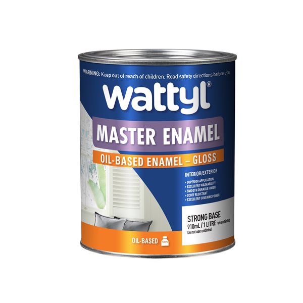 Wattyl Master Enamel Gloss 1L Oil Based