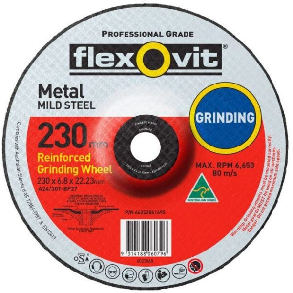 WHEEL GRINDING METAL 230MM X 6.8MM X 22MM MAKITA