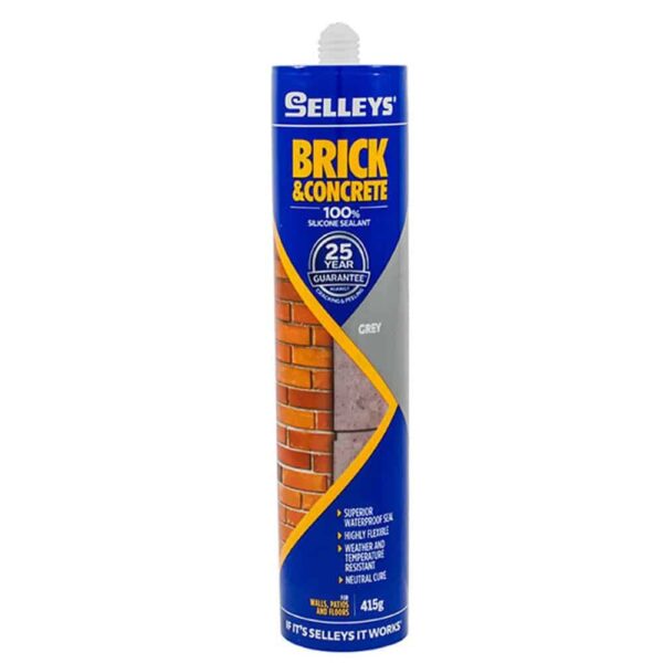 SILICONE BRICK & CONCRETE GREY 415G