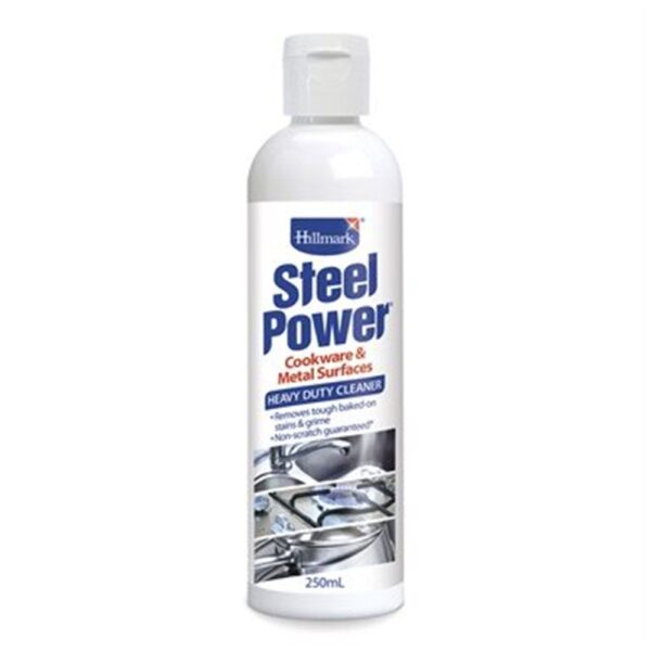 CLEANER STEELPOWER H/DUTY 250ML HILLMARK *