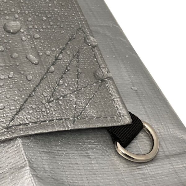 TARPAULIN SILVER BLACK EXTRA HEAVY DUTY 2.4M X 3.0M