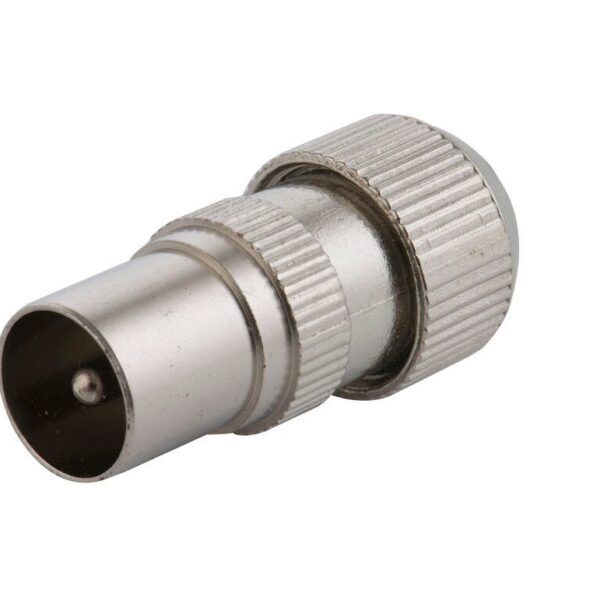 ADAPTOR COAXIAL MALE PLUG