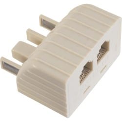 ADAPTOR DOUBLE TELEPHONE P605DMB/IVY