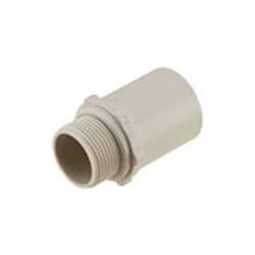 ADAPTOR ELECT PLN/SCREW GREY 25MM