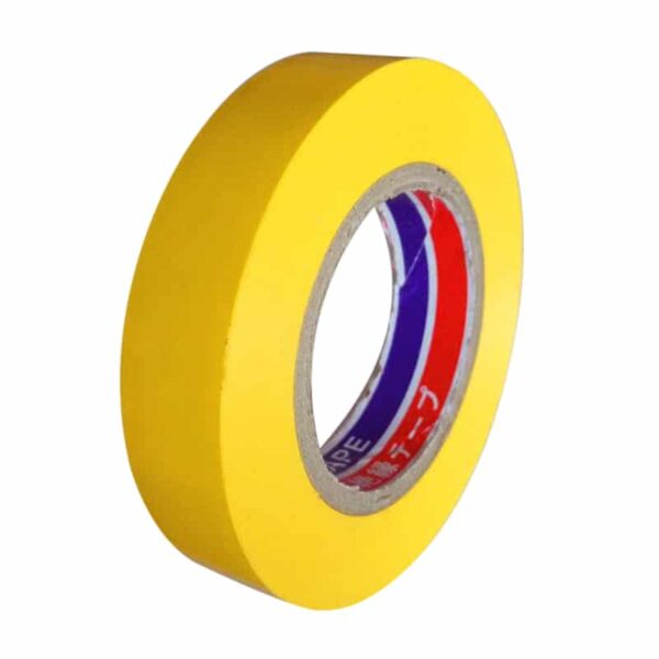 TAPE ELECTRICAL INSULATION  YELLOW 18MMX18M