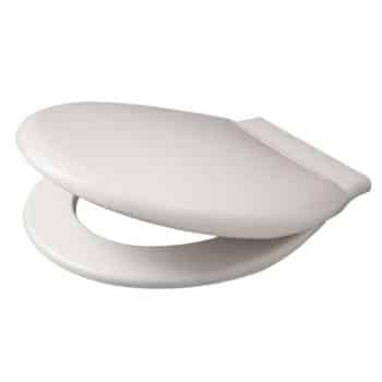 SEAT TOILET WHITE TASMAN