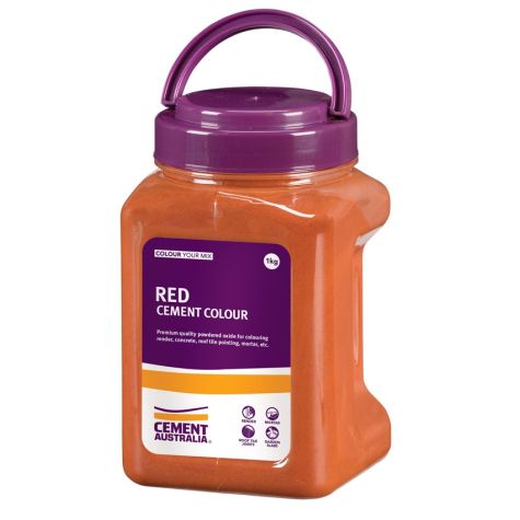 Cement Australia Oxide Coloring-RED 1KG