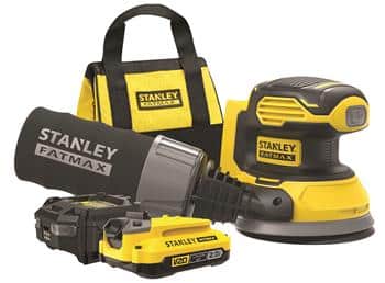 Stanley FatMax 18V Cordless Random Orbit Sander Kit