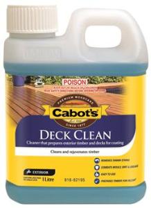 Cabot's Deck Clean 1ltr