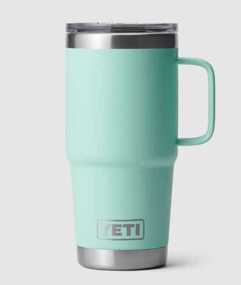 YETI  TRAVEL MUG RAMBLER 20 OZ SEAFOAM