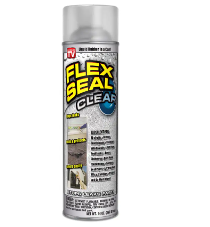 Flex Seal Liquid Rubber Spray Can Clear 396g